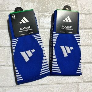 adidas Blue Soccer Team Speed Socks